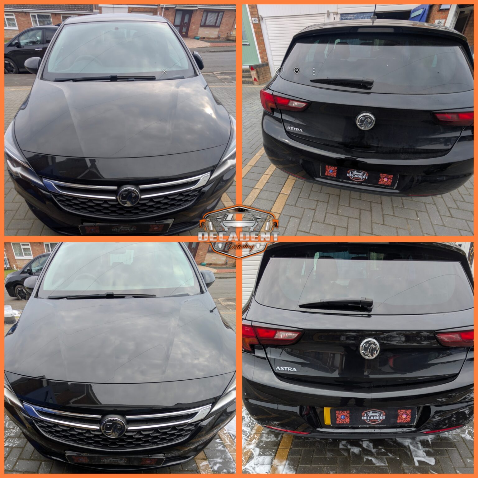 Decadent Detailing transforms a Vauxhall Astra with premium mobile valeting in Rushden—flawless paintwork and everyday pride.