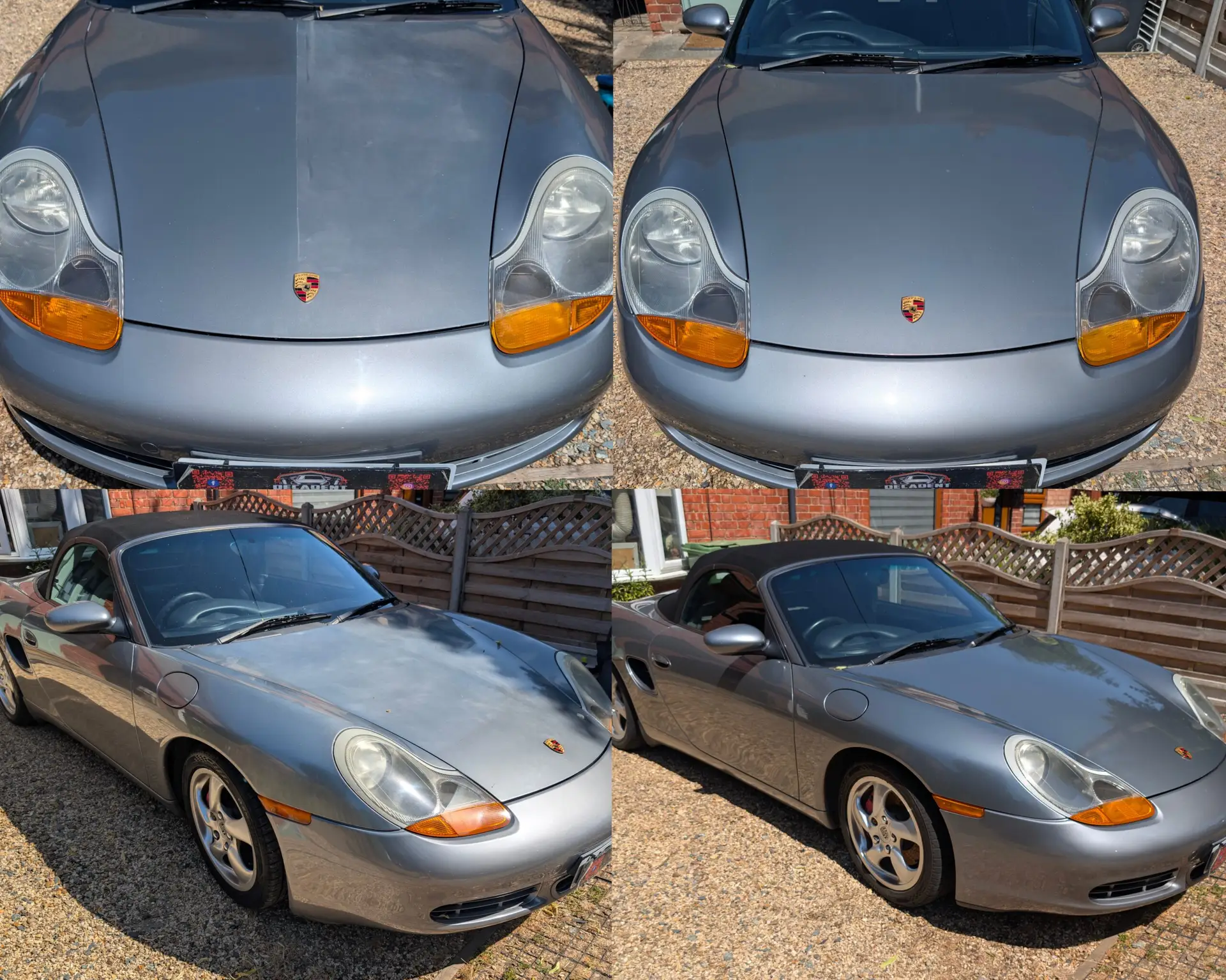 Porsche Boxter Paint Correction