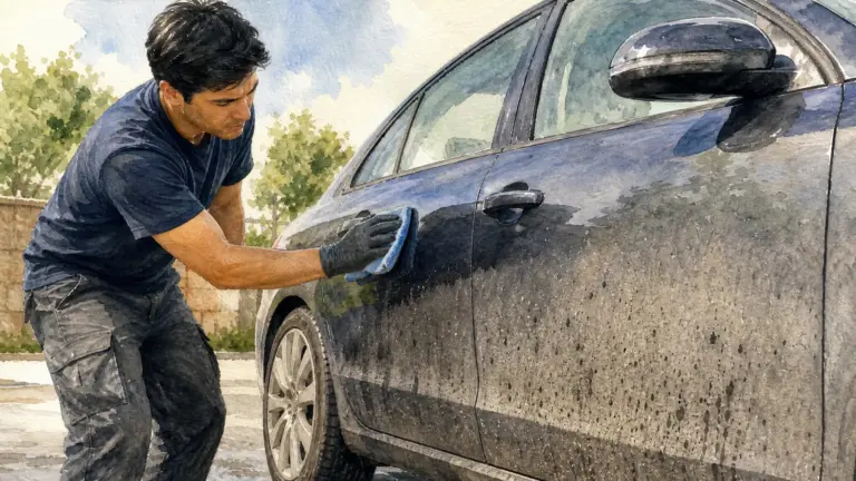 Car Paint Decontamination: Remove Iron Fallout and Tar